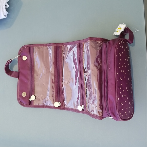 Burgundy Travel Bag - Picture 2 of 3
